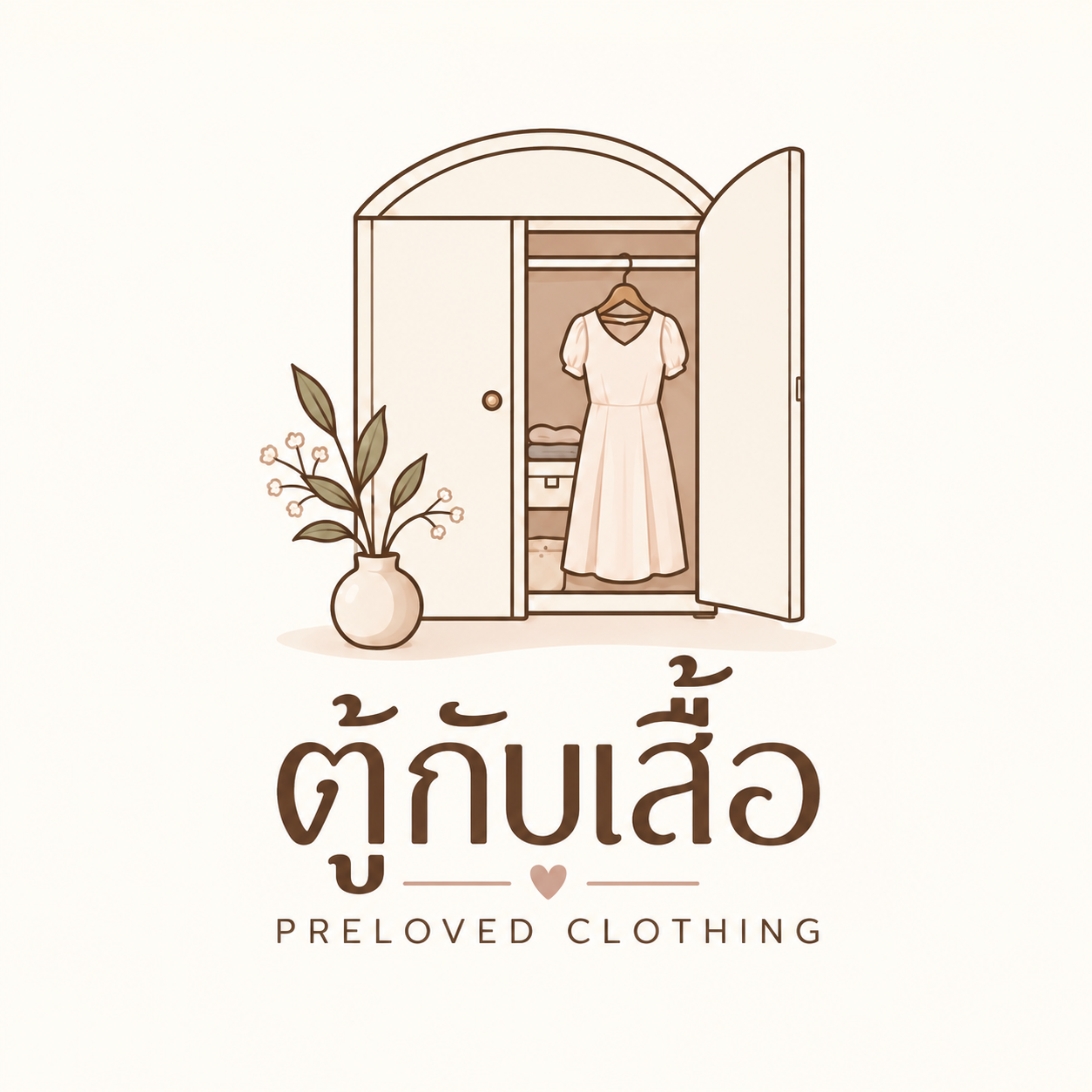 โลโก้ตู้กับเสื้อ